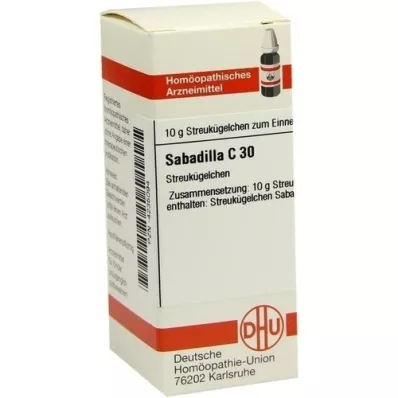 SABADILLA C 30 glóbulos, 10 g