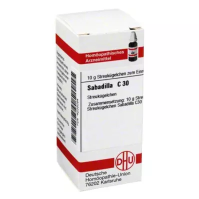 SABADILLA C 30 glóbulos, 10 g SABADILLA C 30 glóbulos, 10 g