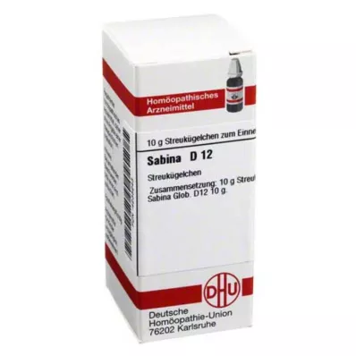 SABINA D 12 glóbulos, 10 g SABINA D 12 glóbulos, 10 g