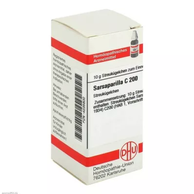 SARSAPARILLA C 200 glóbulos, 10 g
