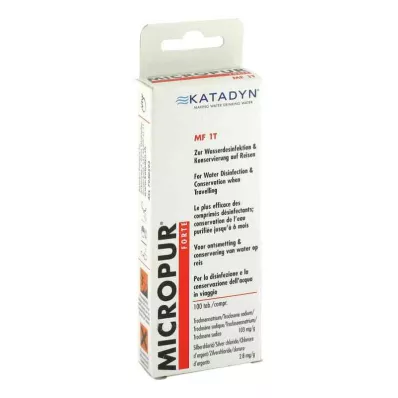 MICROPUR forte MF comprimidos 1T, 100 unid