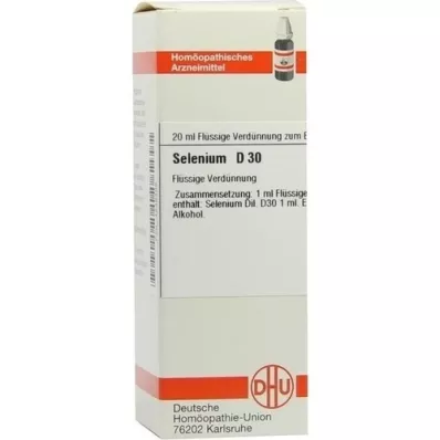 SELENIUM Diluição D 30, 20 ml