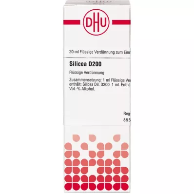 SILICEA Diluição D 200, 20 ml