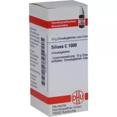 SILICEA C 1000 glóbulos, 10 g