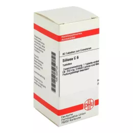 SILICEA C 6 Comprimidos, 80 Cápsulas