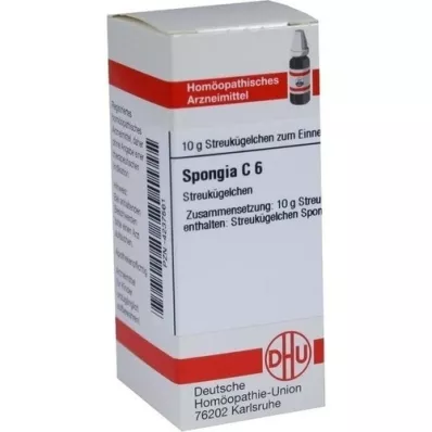 SPONGIA C 6 glóbulos, 10 g