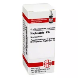 STAPHISAGRIA C 6 glóbulos, 10 g