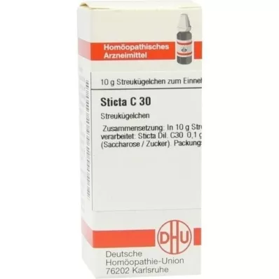 STICTA C 30 glóbulos, 10 g