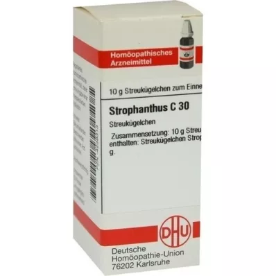 STROPHANTHUS C 30 glóbulos, 10 g