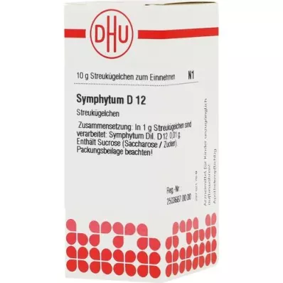 SYMPHYTUM D 12 glóbulos, 10 g