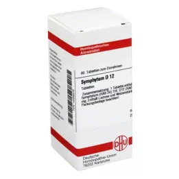 SYMPHYTUM D 12 Comprimidos, 80 Cápsulas