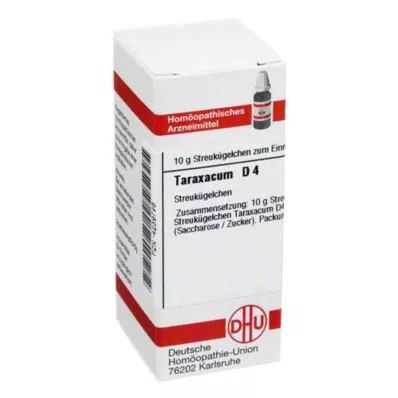 TARAXACUM D 4 glóbulos, 10 g