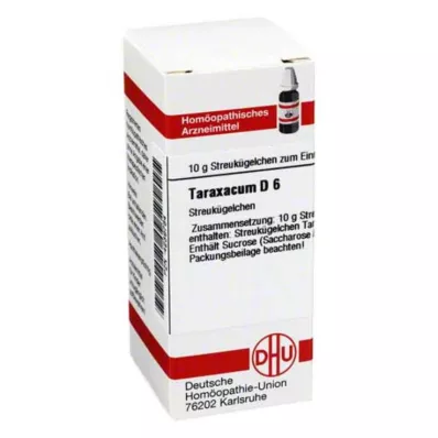 TARAXACUM D 6 glóbulos, 10 g TARAXACUM D 6 glóbulos, 10 g