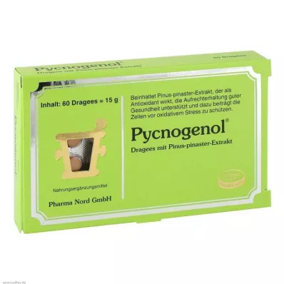 PYCNOGENOL KIEFERNRINDENEXTRAKT Pharma Nord Drag, 60 unidades