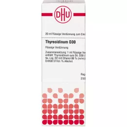 THYREOIDINUM Diluição D 30, 20 ml