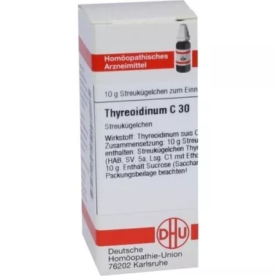 THYREOIDINUM C 30 glóbulos, 10 g