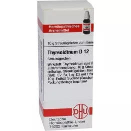 THYREOIDINUM D 12 glóbulos, 10 g