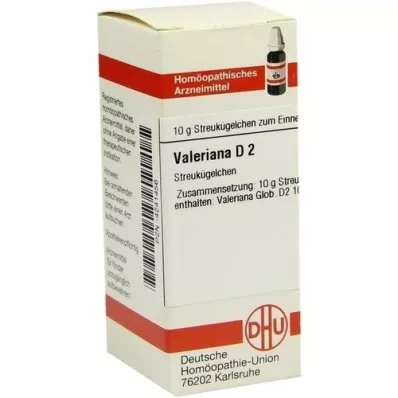 VALERIANA D 2 glóbulos, 10 g