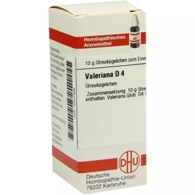 VALERIANA D 4 glóbulos, 10 g
