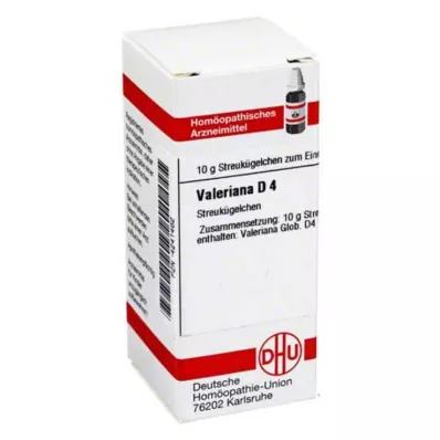 VALERIANA D 4 glóbulos, 10 g