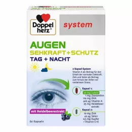 DOPPELHERZ Eyes Sehkraft+Schutz system Cápsulas, 60 Cápsulas