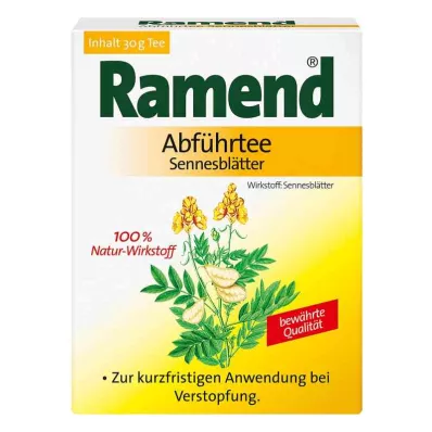 RAMEND Chá laxante de folhas de senna, 30 g