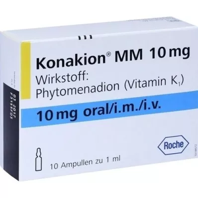 KONAKION MM Solução de 10 mg, 10 unidades