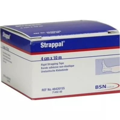 STRAPPAL Ligadura com fita adesiva 4 cmx10 m, 1 pc