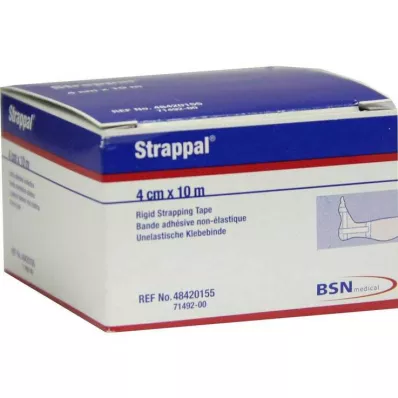 STRAPPAL Ligadura com fita adesiva 4 cmx10 m, 1 pc