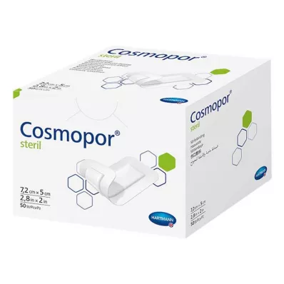 COSMOPOR Pensos esterilizados para feridas 5x7,2 cm, 50 pcs