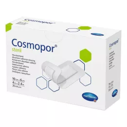 COSMOPOR penso esterilizado para feridas 6x10 cm, 25 unidades