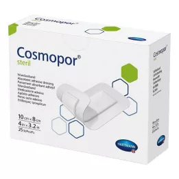 COSMOPOR penso esterilizado para feridas 8x10 cm, 25 unid