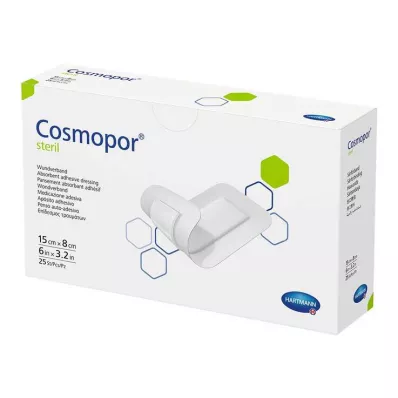 COSMOPOR Pensos esterilizados para feridas 8x15 cm, 25 pcs