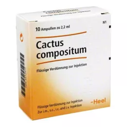CACTUS COMPOSITUM Ampolas, 10 pcs