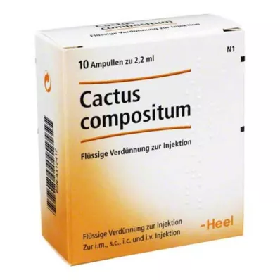 CACTUS COMPOSITUM Ampolas, 10 pcs