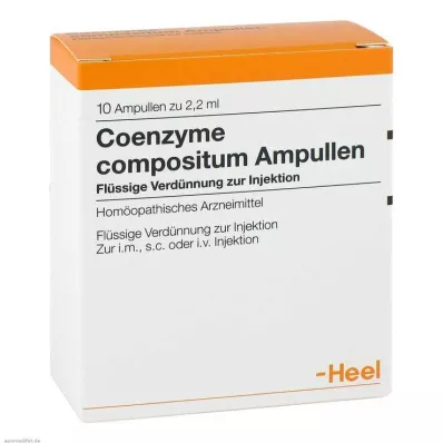 COENZYME COMPOSITUM Ampolas, 10 pcs