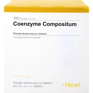 COENZYME COMPOSITUM Ampolas, 100 pcs