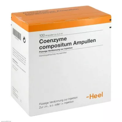 COENZYME COMPOSITUM Ampolas, 100 pcs