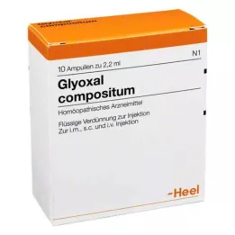 GLYOXAL ampolas de compositum, 10 unid