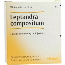 LEPTANDRA COMPOSITUM Ampolas, 10 pcs