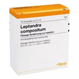 LEPTANDRA COMPOSITUM Ampolas, 10 pcs