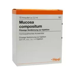 MUCOSA ampolas de compositum, 10 unid