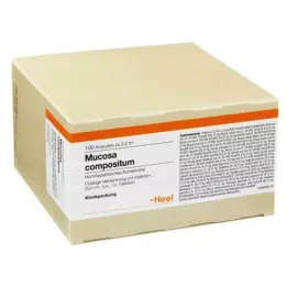MUCOSA ampolas de compositum, 100 pcs