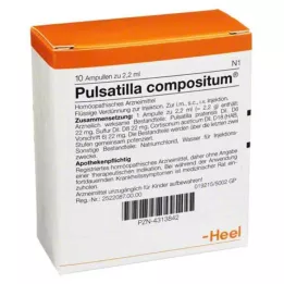 PULSATILLA COMPOSITUM Ampolas, 10 pcs