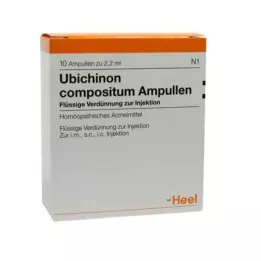 UBICHINON ampolas comp., 10 unid