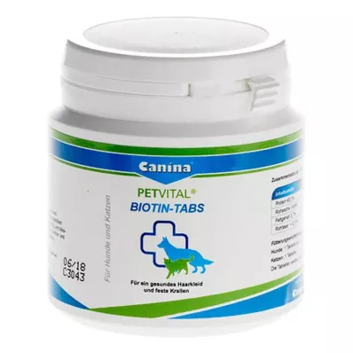 PETVITAL Biotin tabs vet., 50 unid