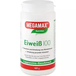 EIWEISS 100 Cappuccino Megamax em pó, 400 g