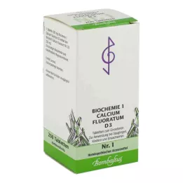 BIOCHEMIE 1 Calcium fluoratum D 3 Tablets, 200 Capsules