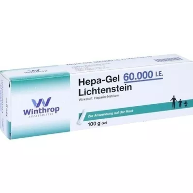 HEPA GEL 60 000 U.I. Lichtenstein, 100 g