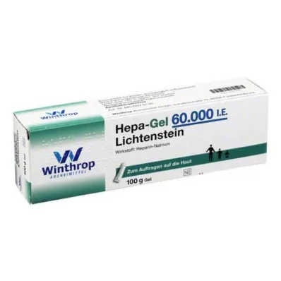 HEPA GEL 60 000 U.I. Lichtenstein, 100 g HEPA GEL 60 000 U.I. Lichtenstein, 100 g